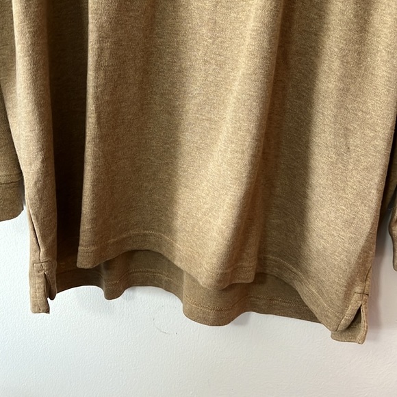 Lone Cypress Pebble Beach Performance Tan Long Sleeve Top XL Tall - Picture 3 of 6